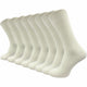 Socken aus 100% reine naturbelassene Baumwolle Damen & Herren (8 Paar) - GAWILO