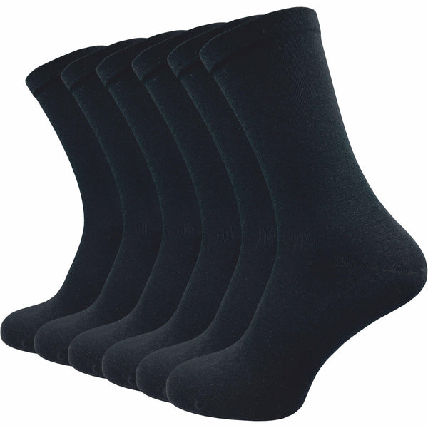 Diabetiker Socken Damen ohne Gummi & ohne Naht schwarz