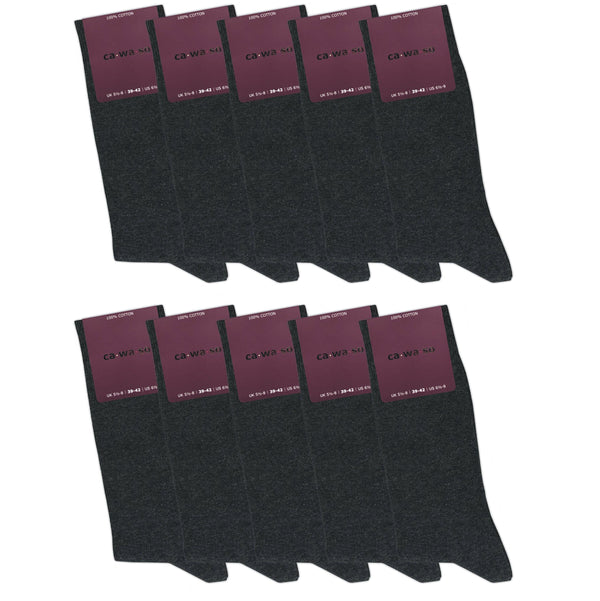 ca·wa·so 100 % Baumwollsocken Damen (10 Paar) - GAWILO