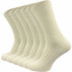 Socken 100% reine naturbelassene Baumwolle Damen & Herren (6 Paar) - GAWILO