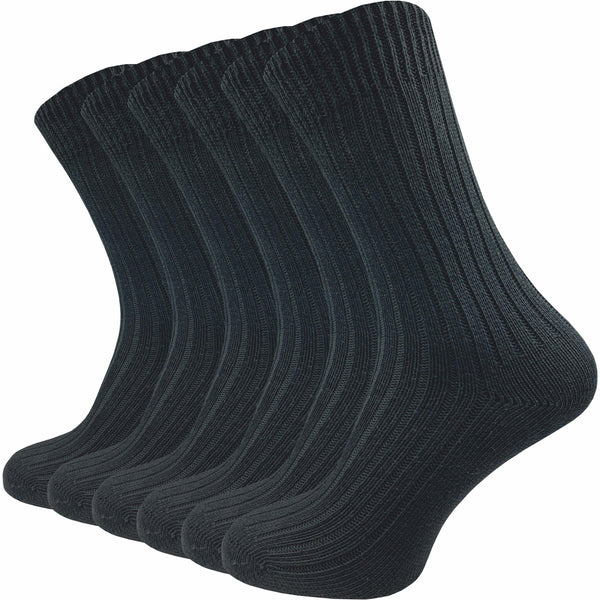 Socken 100% reine naturbelassene Baumwolle Damen & Herren (6 Paar) - GAWILO