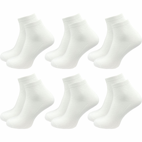 Quarter Socken ohne Naht Herren (6 Paar) - GAWILO