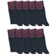 ca·wa·so 100 % Baumwollsocken Damen (10 Paar) - GAWILO
