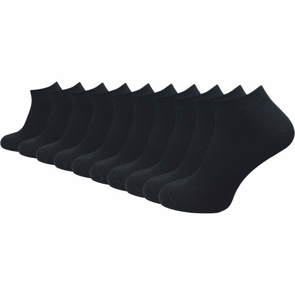 Sneaker Socken 100% reine Baumwolle Damen (10 Paar) - GAWILO