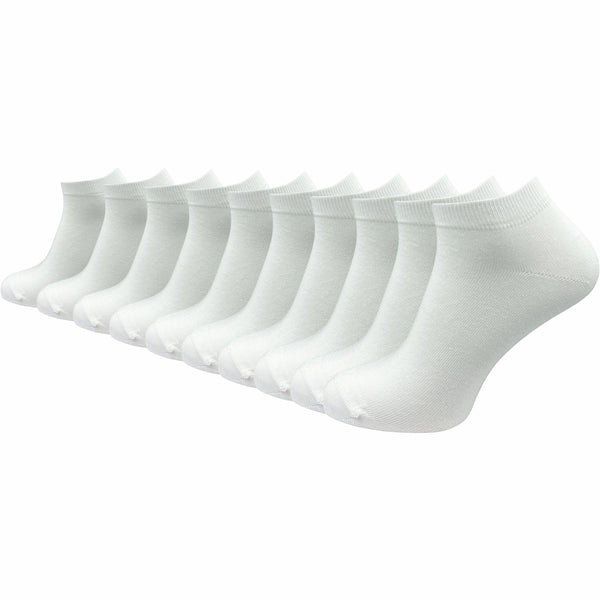Sneaker Socken 100% reine Baumwolle Herren (10 Paar) - GAWILO