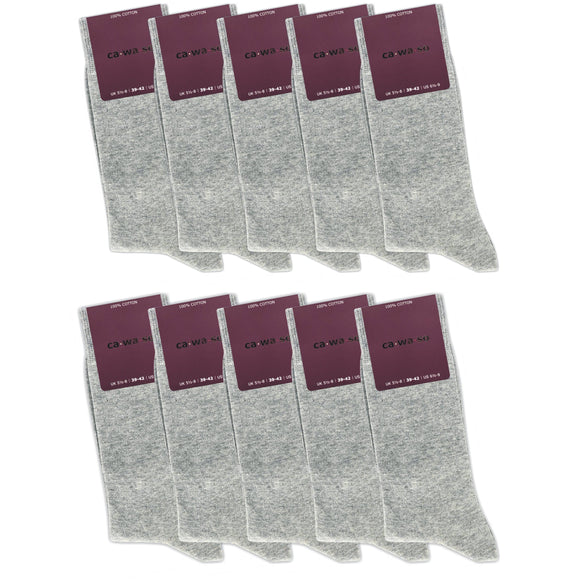 ca·wa·so 100 % Baumwollsocken Damen (10 Paar) - GAWILO