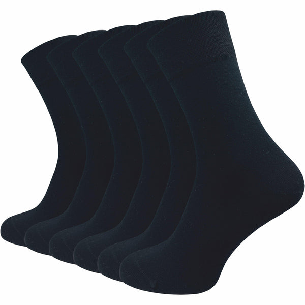 Socken mit Premium Komfortbund ohne Naht | Kein Einschneiden, Beste Qualität | Damen & Herren (6 Paar) - GAWILO