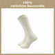 Socken aus 100% reine naturbelassene Baumwolle Damen & Herren (8 Paar) - GAWILO