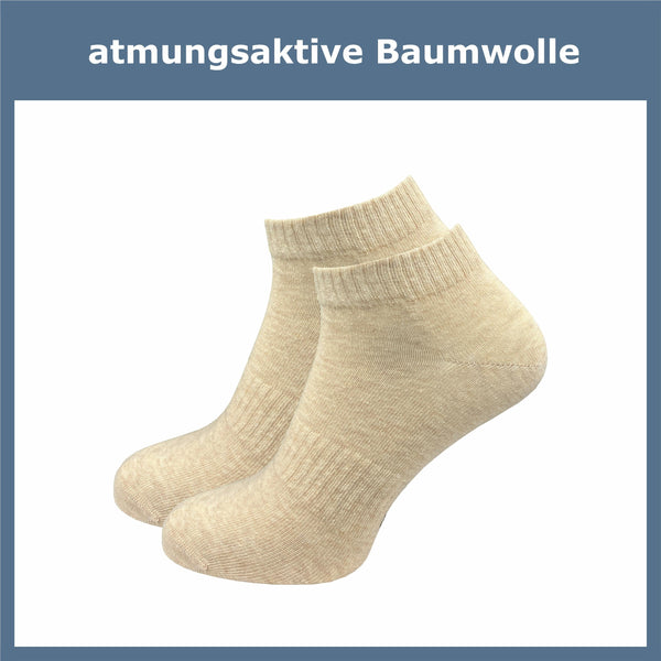 Kurze Sportsocken Damen & Herren (6 Paar) - GAWILO