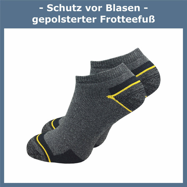 Kurze Arbeitssocken Herren (6 Paar) - GAWILO