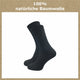 Socken 100% reine naturbelassene Baumwolle Damen & Herren (6 Paar) - GAWILO