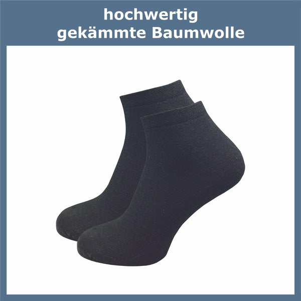 Quarter Socken für Damen (6 Paar) - GAWILO
