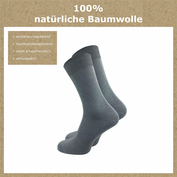 100% Baumwollsocken Herren (10 Paar) - GAWILO