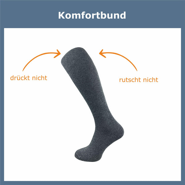 Kniestrümpfe Herren (4 Paar) - GAWILO