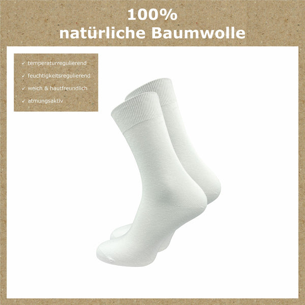 100% Baumwollsocken Herren (10 Paar) - GAWILO