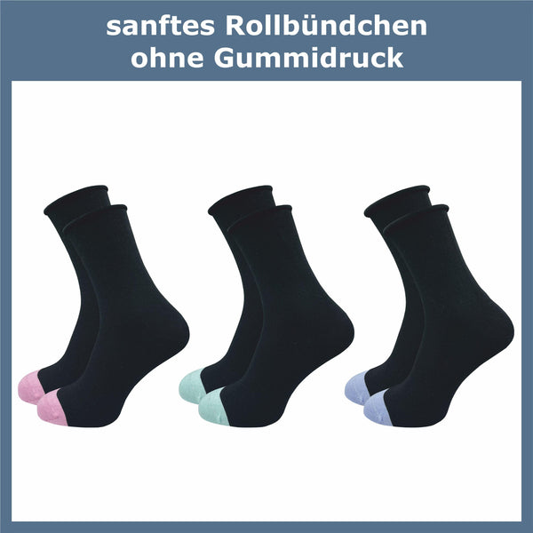 Socken Damen (6 Paar) - GAWILO
