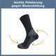 Wandersocken mit Merinowollanteil & Fersenpolster Damen & Herren (4 Paar) - GAWILO