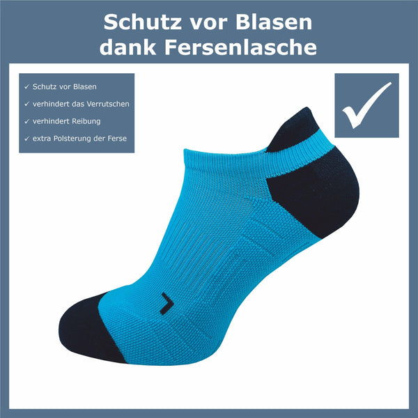 Kurze Laufsocken mit Kompression Herren (5 Paar) - GAWILO