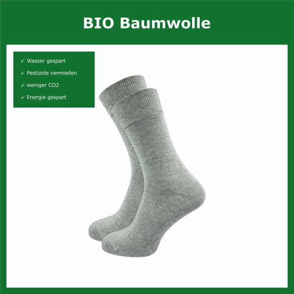 Bio-Baumwollsocken Herren (4 Paar) - GAWILO