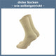 Dicke Damensocken (6 Paar) - GAWILO