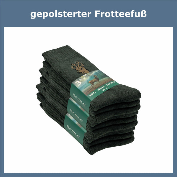 Jägersocken Herren (9 Paar) - GAWILO