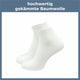 Quarter Socken für Damen (6 Paar) - GAWILO
