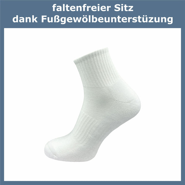 Tennissocken Damen (6 Paar) - GAWILO