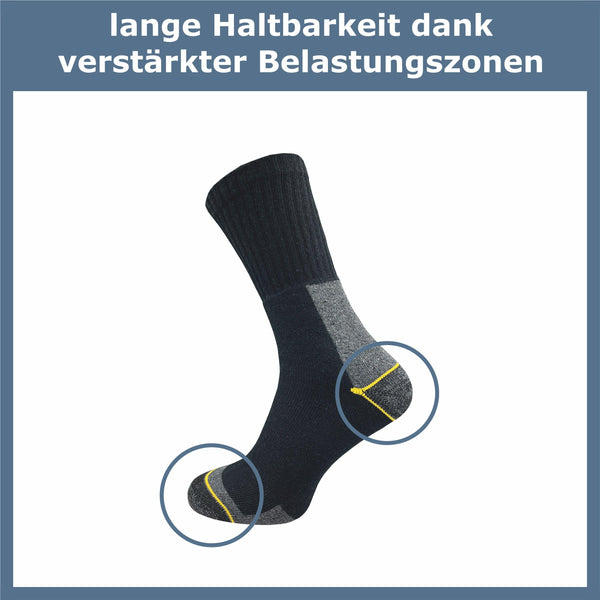 Arbeitssocken Herren (6 Paar) - GAWILO