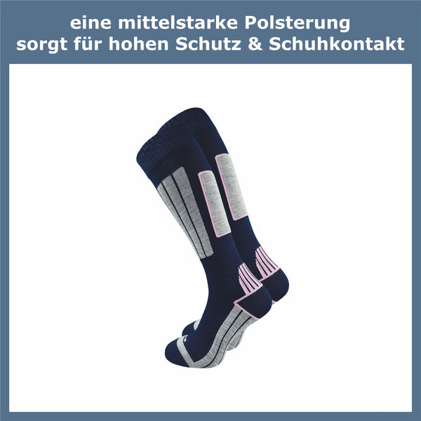 Skisocken mit Polsterung Damen (4 Paar) - GAWILO