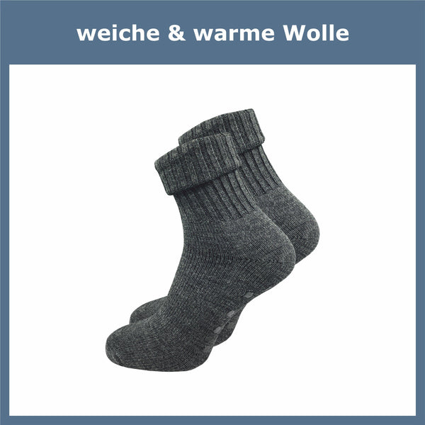 Stoppersocken aus Wolle Damen (2 Paar) - GAWILO