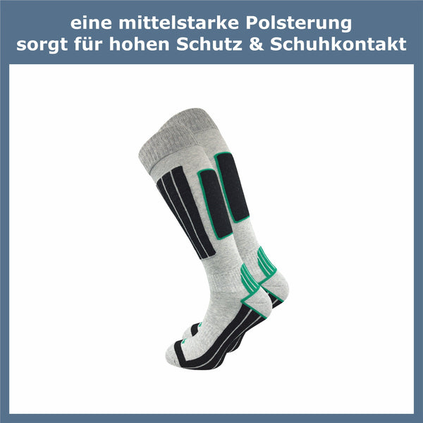 Skisocken mit Polsterung Herren (4 Paar) - GAWILO