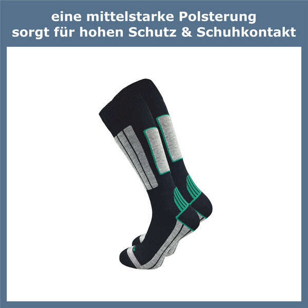 Skisocken mit Polsterung Herren (4 Paar) - GAWILO