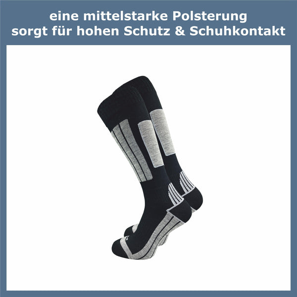 Skisocken mit Polsterung Damen (4 Paar) - GAWILO