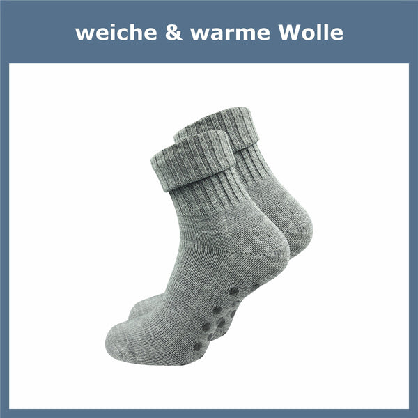 Stoppersocken aus Wolle Damen (2 Paar) - GAWILO