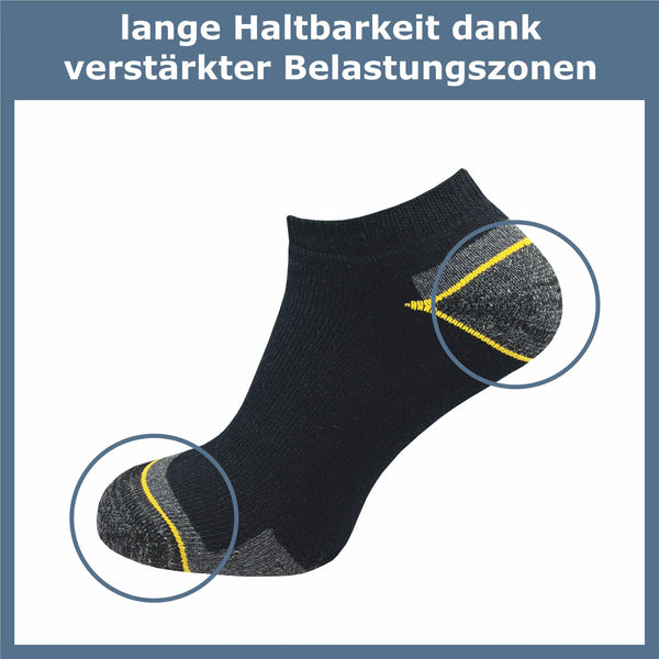 Kurze Arbeitssocken Herren (6 Paar) - GAWILO