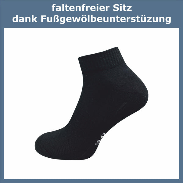 Kurze Sportsocken Herren (4 Paar) - GAWILO