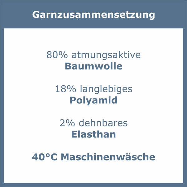 Socken ohne Gummidruck Damen (6 Paar) - GAWILO