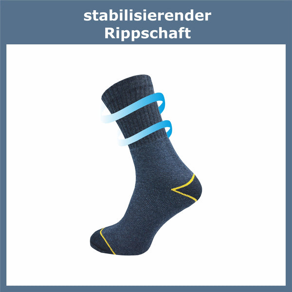 Arbeitssocken Herren (12 Paar) - GAWILO