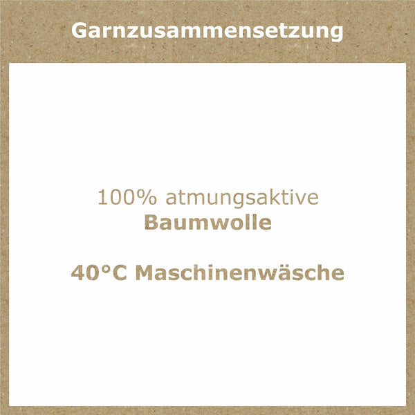 Socken 100% reine naturbelassene Baumwolle Damen & Herren (6 Paar) - GAWILO