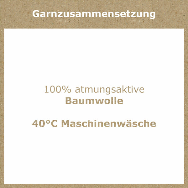 Socken 100% reine naturbelassene Baumwolle Damen & Herren (6 Paar) - GAWILO