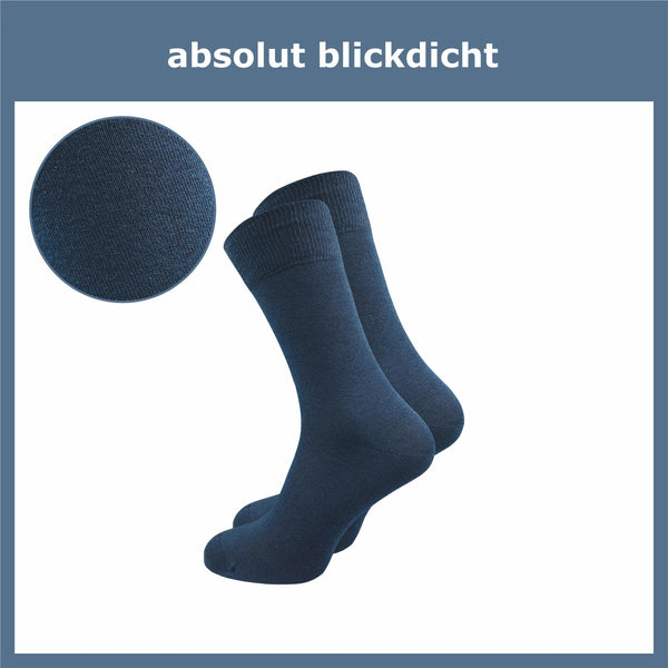 ca·wa·so 100 % Baumwollsocken Damen (10 Paar) - GAWILO