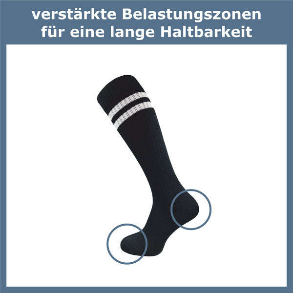 Retro Kniestrümpfe Damen (2 Paar) - GAWILO