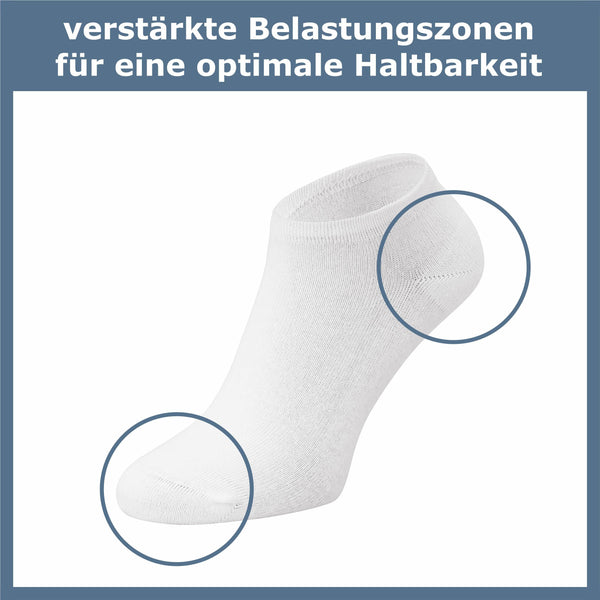 ca·wa·so Sneaker Socken Damen & Herren (10 Paar) - GAWILO