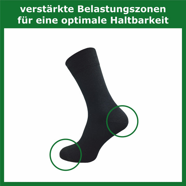 Bio-Baumwollsocken Herren (4 Paar) - GAWILO