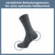 ca·wa·so 100 % Baumwollsocken Damen (10 Paar) - GAWILO