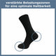 Hochwertige Socken 80% Baumwolle Damen & Herren 9 (Paar) - GAWILO