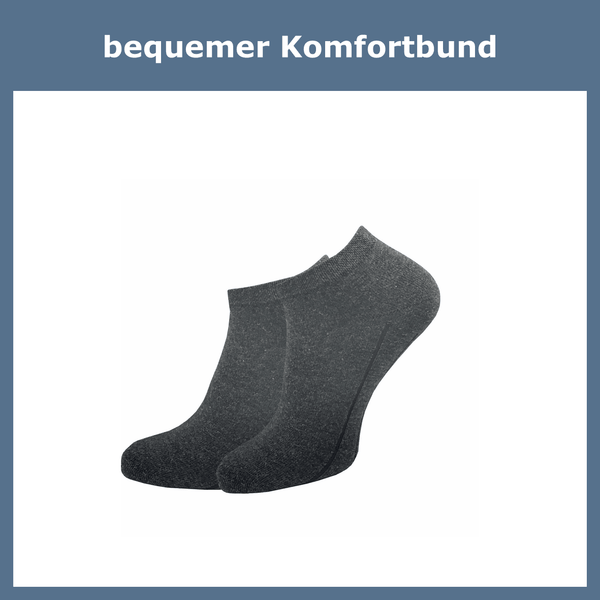 Sneaker Socken Damen (6 Paar) - GAWILO