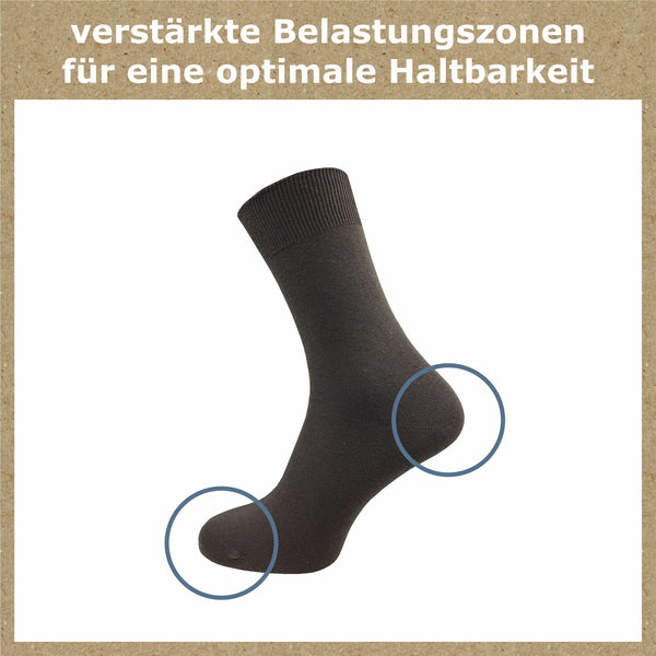 100% Baumwollsocken Herren (10 Paar) - GAWILO