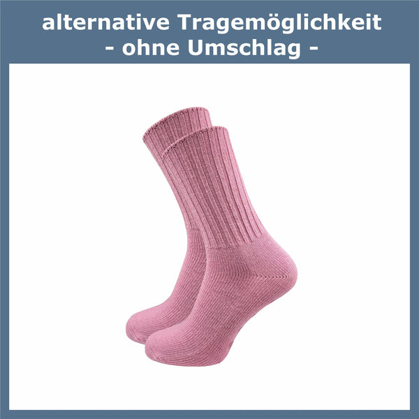 Stoppersocken aus Wolle Damen (2 Paar) - GAWILO