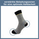 Socken mit Hahnentritt Damen (6 Paar) - GAWILO